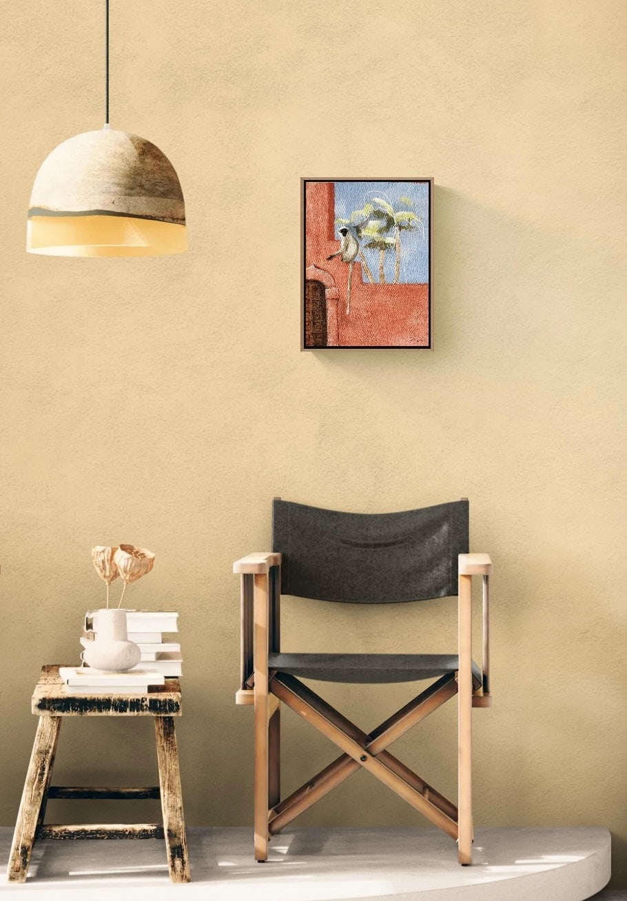 Guardian of the Terracotta Wall - Print on canvas