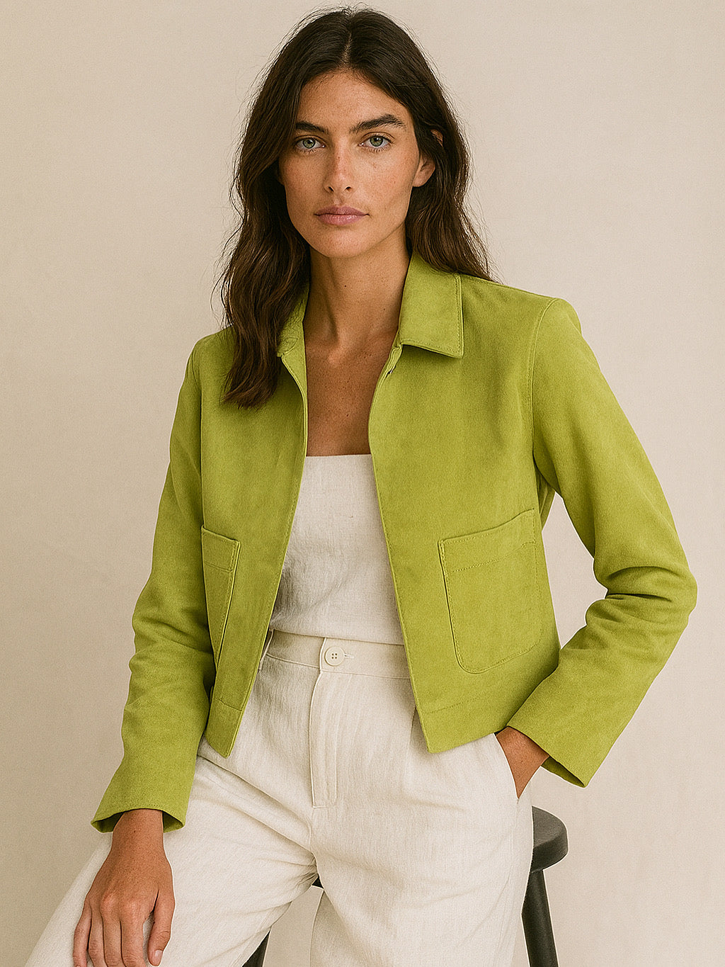 Sienna Faux Suede Jacket