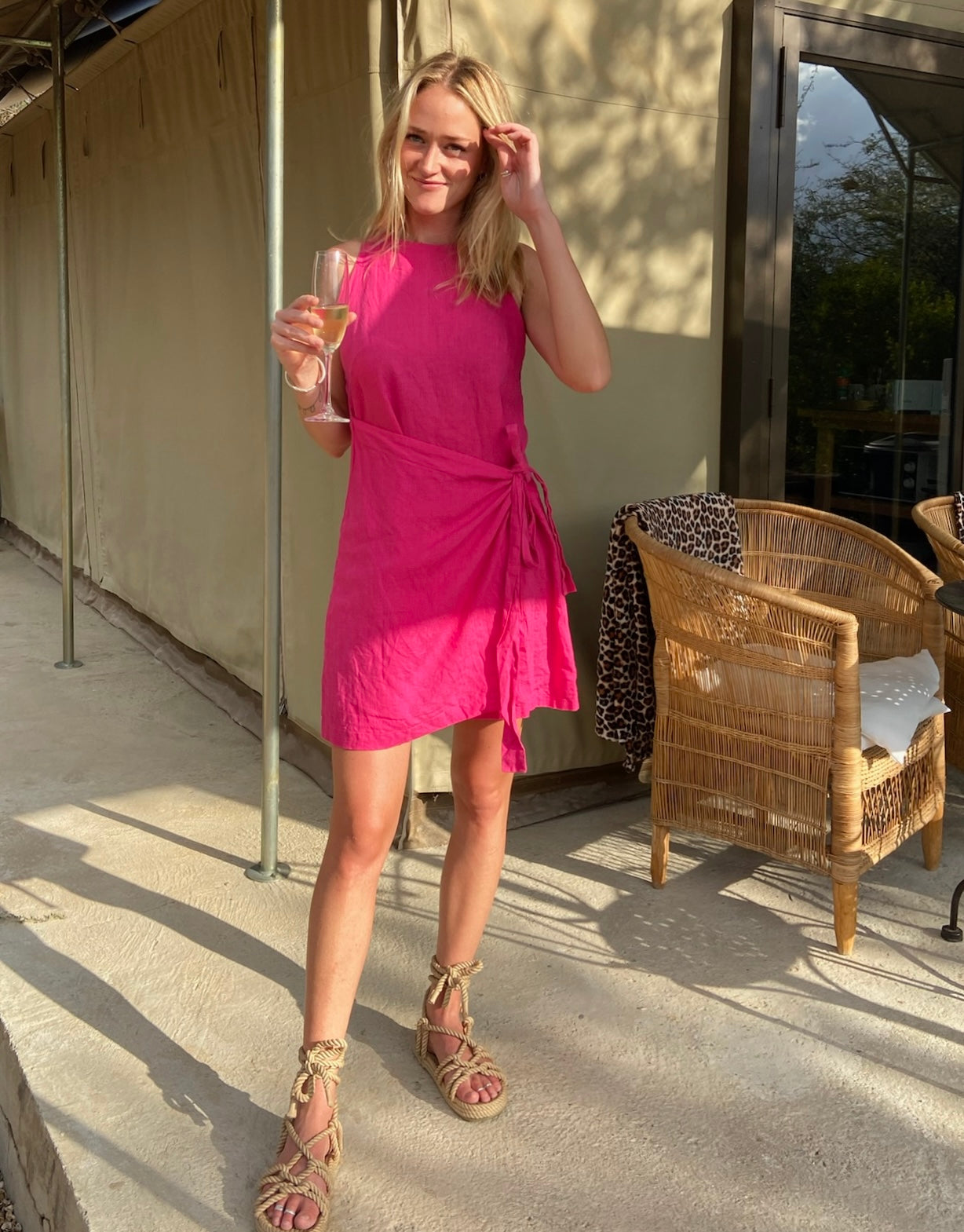 Hydra Wrap Dress