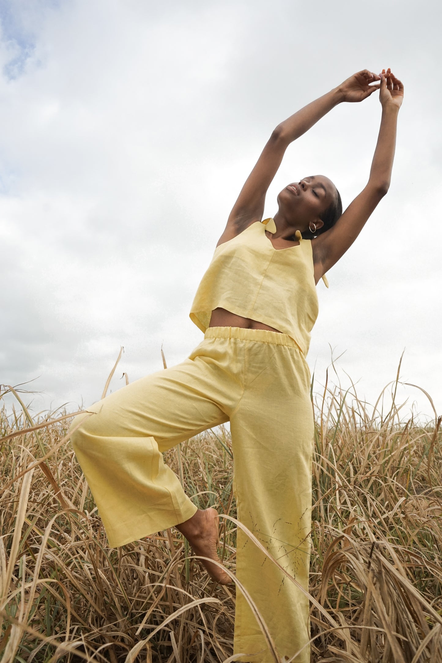 Majorca Pants - Buttermilk - Large