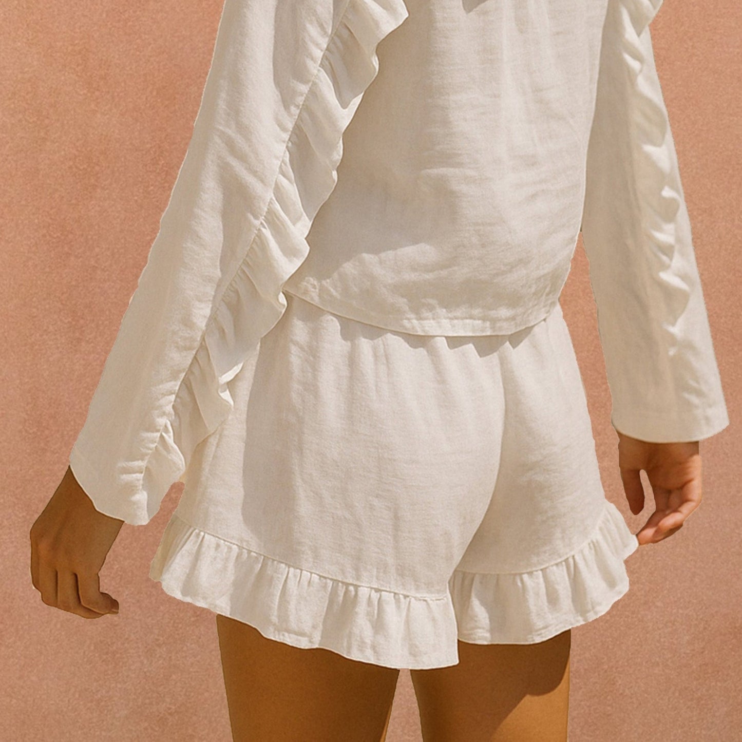 Marseille Frill Shorts