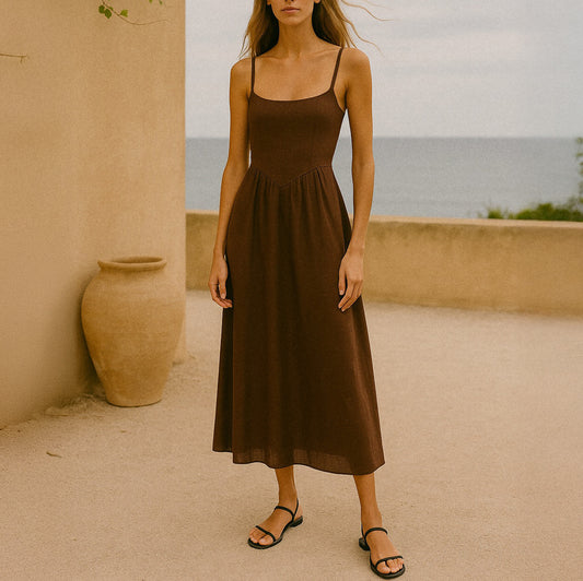 The Elle Midi Dress - MADE TO ORDER