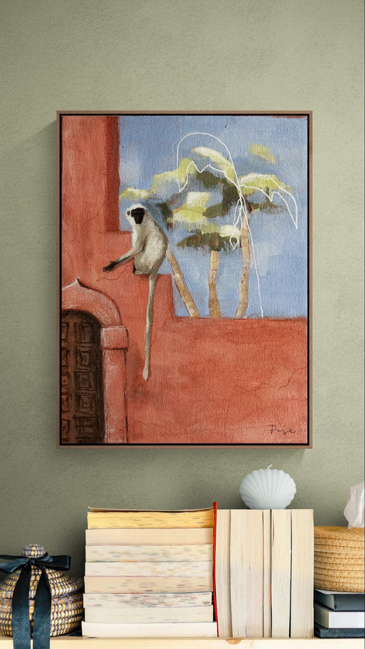 Guardian of the Terracotta Wall - Print on canvas