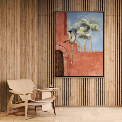 Guardian of the Terracotta Wall - Print on canvas