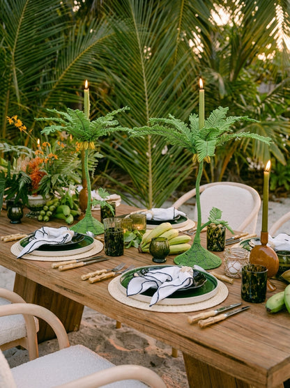 Statement Palm Candelabra