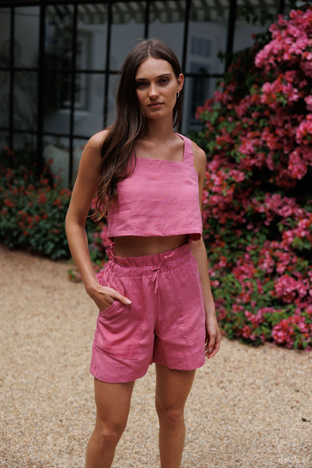 Palma Shorts - Peony Pink - XL
