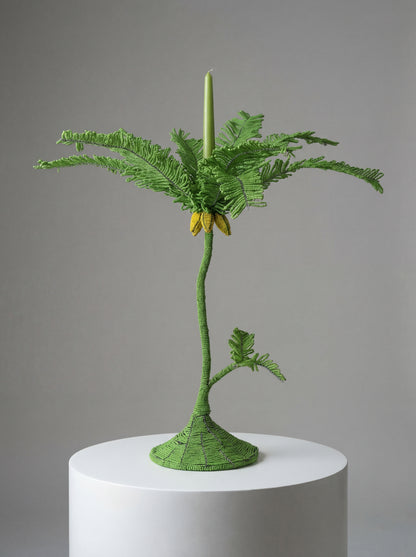 Statement Palm Candelabra