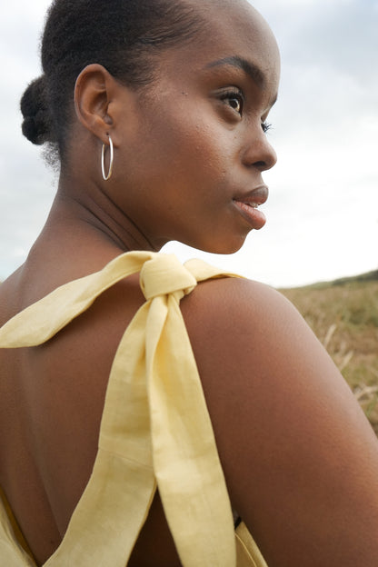 Majorca Tie Top - Buttermilk - Large