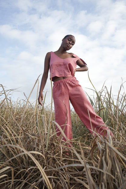 Majorca Pants - Pink - XL