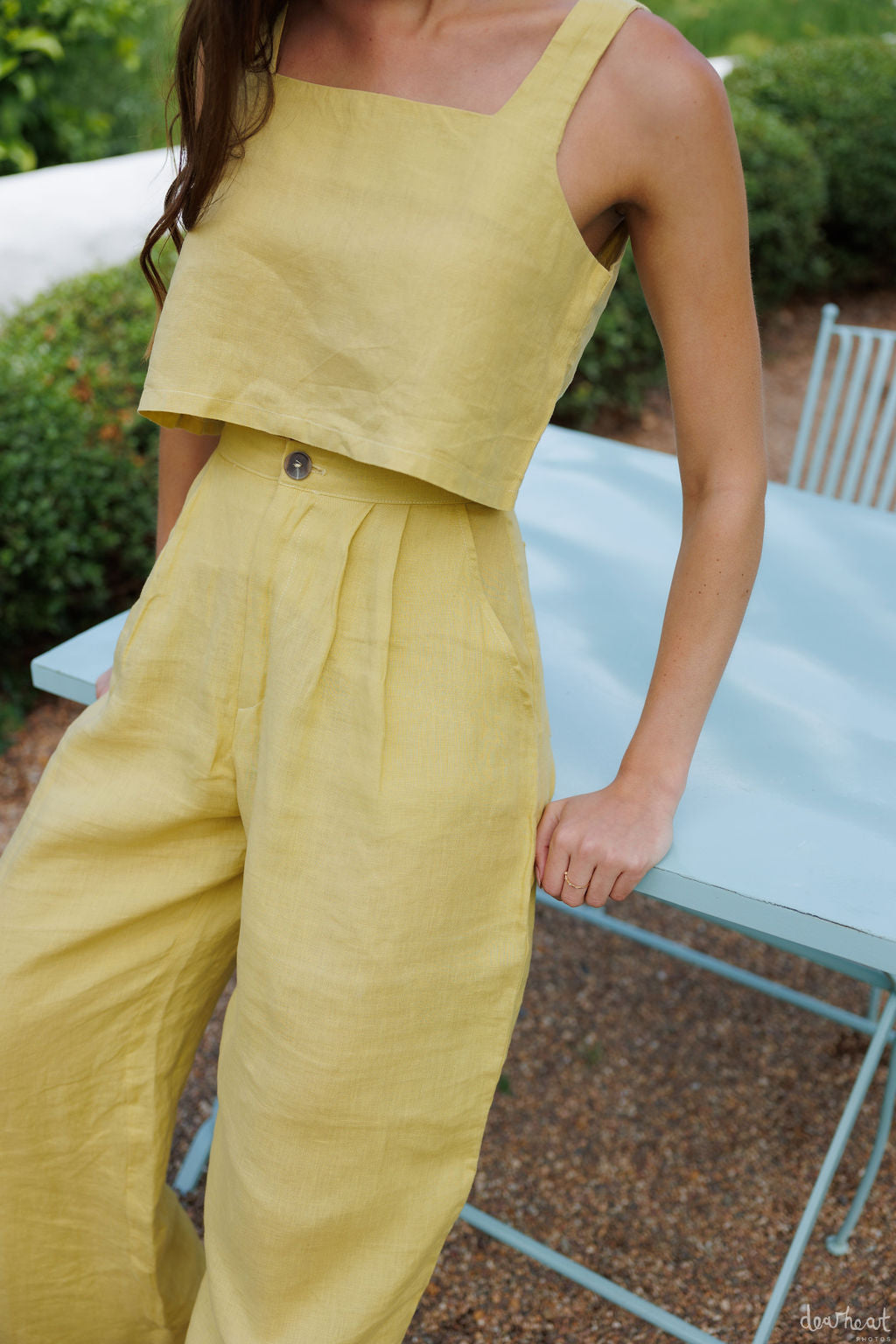 Portofino Trousers - Chartreuse - XXS