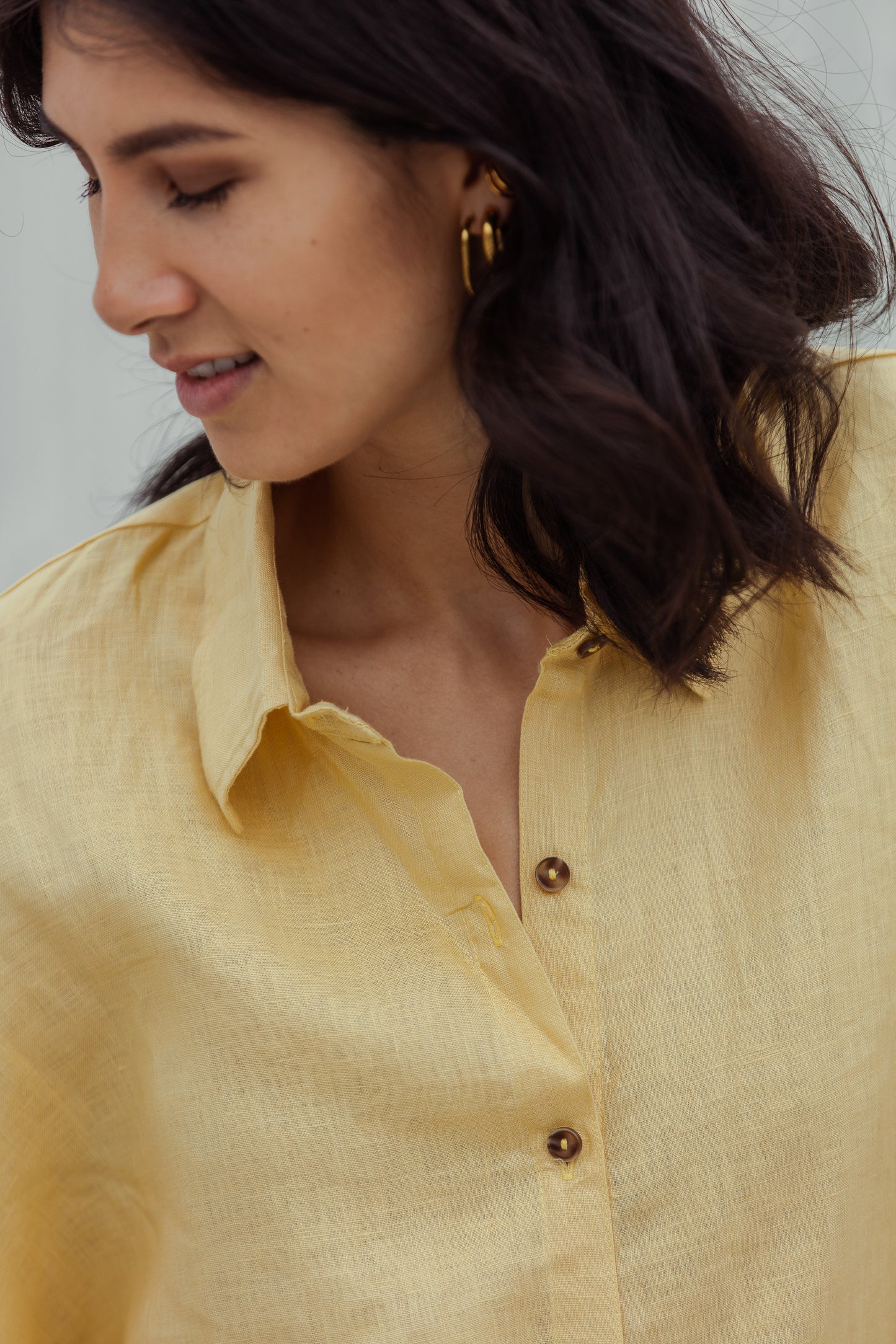 Majorca Tie Dress - Buttermilk - Large