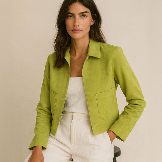 Sienna Faux Suede Jacket